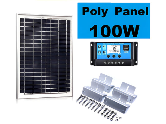 100W Solar Panel Kit