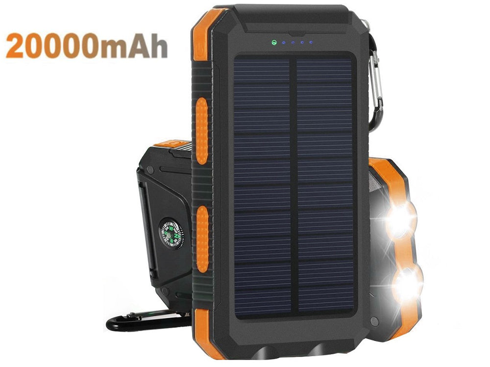 Solar Power Bank Solar Charger 20000Mah