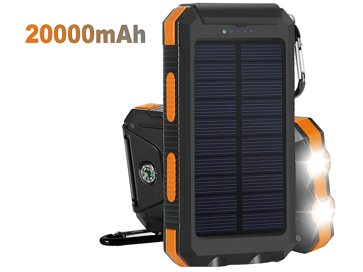 Solar Power Bank Solar Charger 20000Mah