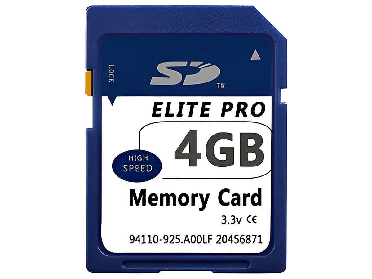 Elite Pro SD Card 4GB