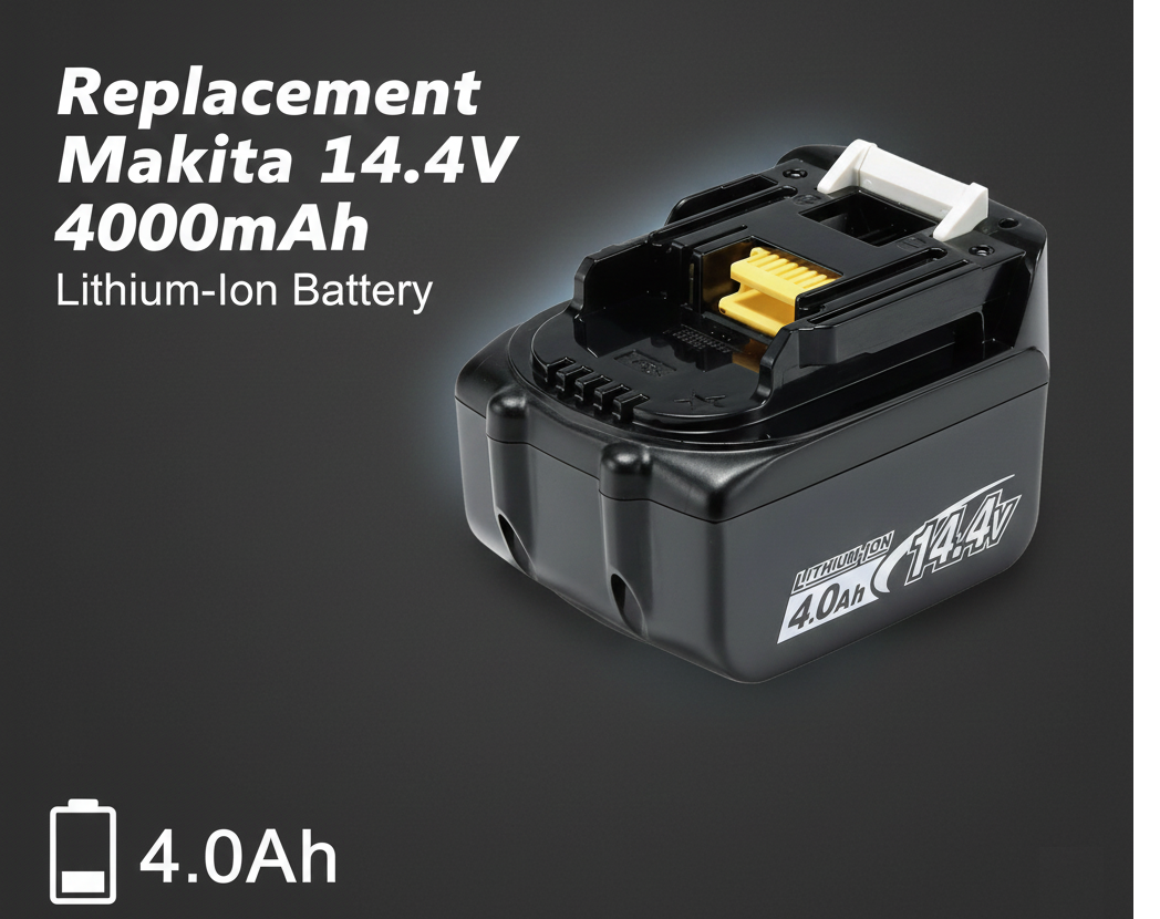 Makita Battery 14.4V 4AH Replacement Battery for Makita