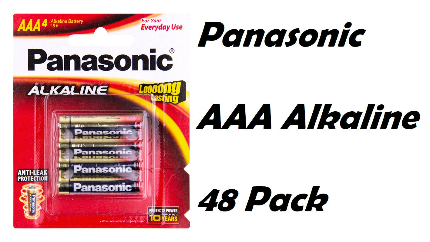 Panasonic AAA Battery 24 Pack