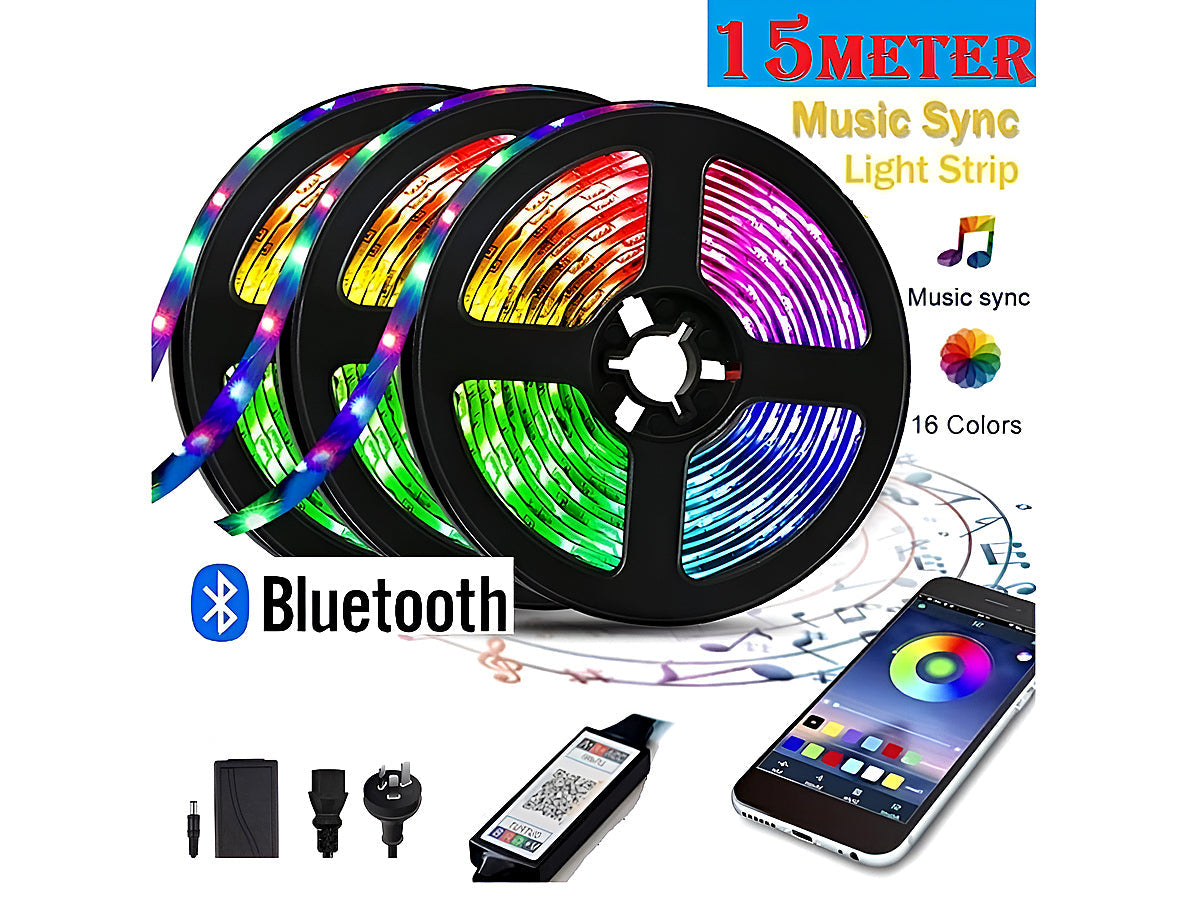 LED strip Light with app controlled - 15 Metre