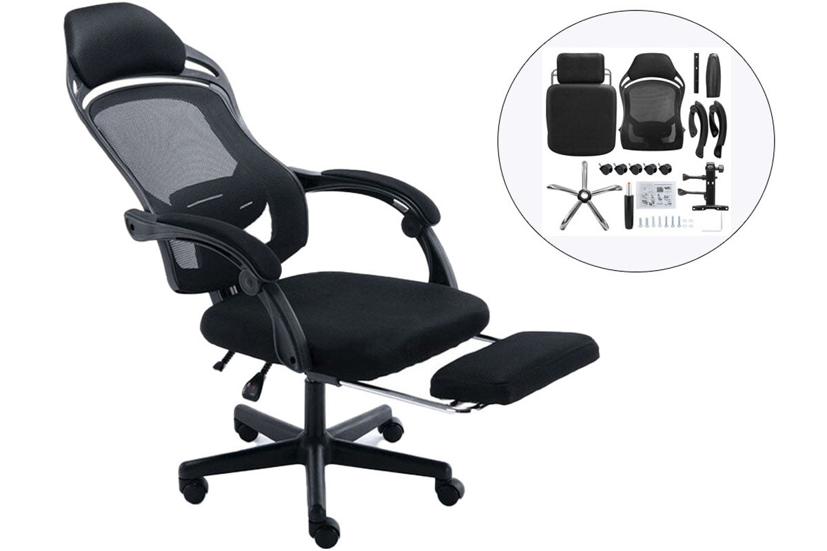 Office Chair Computer Chair with foot rest