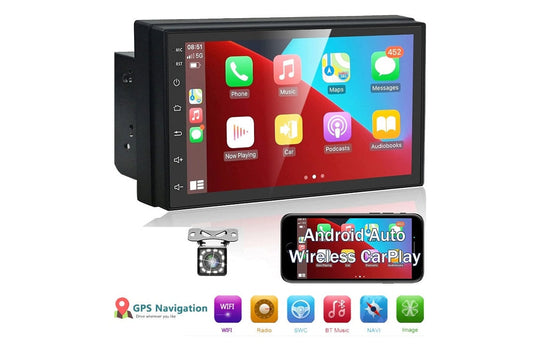 Car Stereo Bluetooth Player with GPS+ Reverse camera