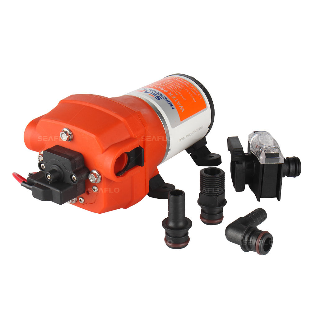 Seaflo High Water Pressure Pump 12V 40Psi 17 L/MIN