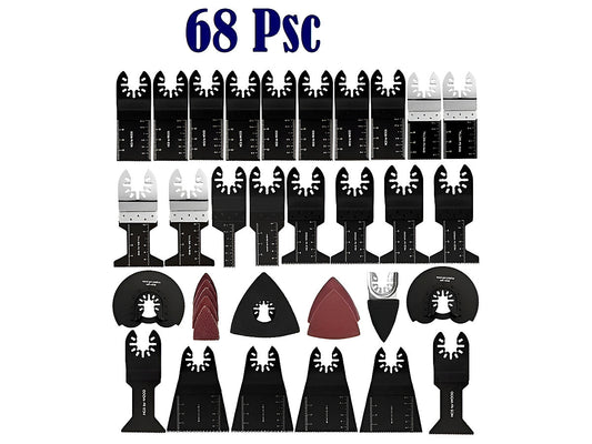 Multi Tool Oscillating Saw Blades 68PCS