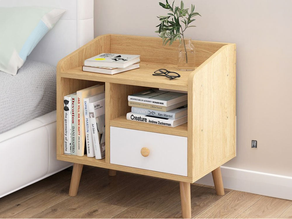 Bedside Table Nightstands with Drawer