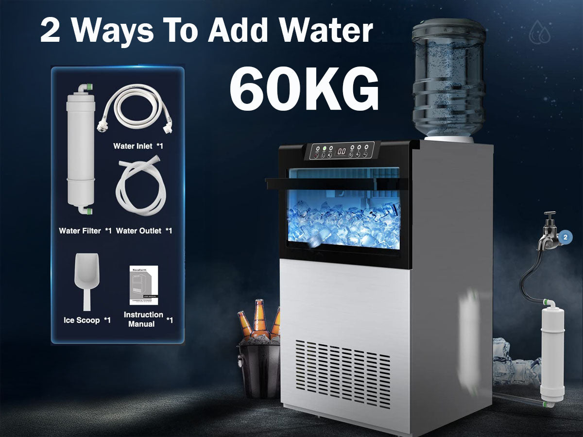 Home Commercial Bullet Ice Cube Maker
