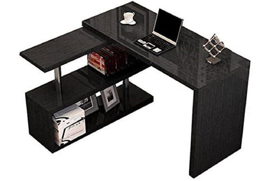 Computer Desk Table with bookshelf