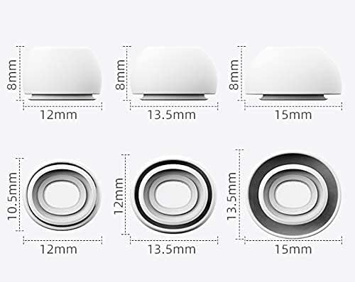 Replacement Ear Tips Compatible For Airpods Pro 1,2 (S/M/L)