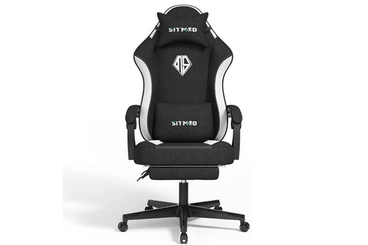 Gaming Chair Office Chair Black White