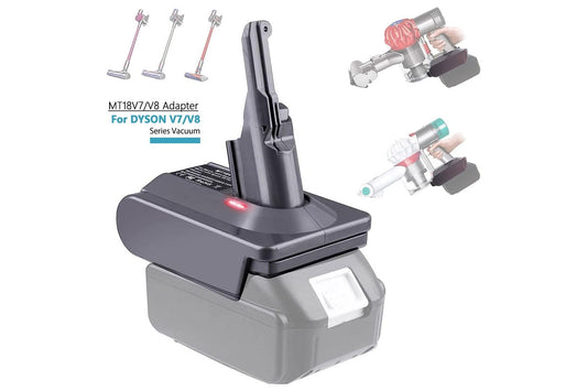 Makita to Dyson Battery V7 / V8 Series Vacuum Cleaner Adapter Converter