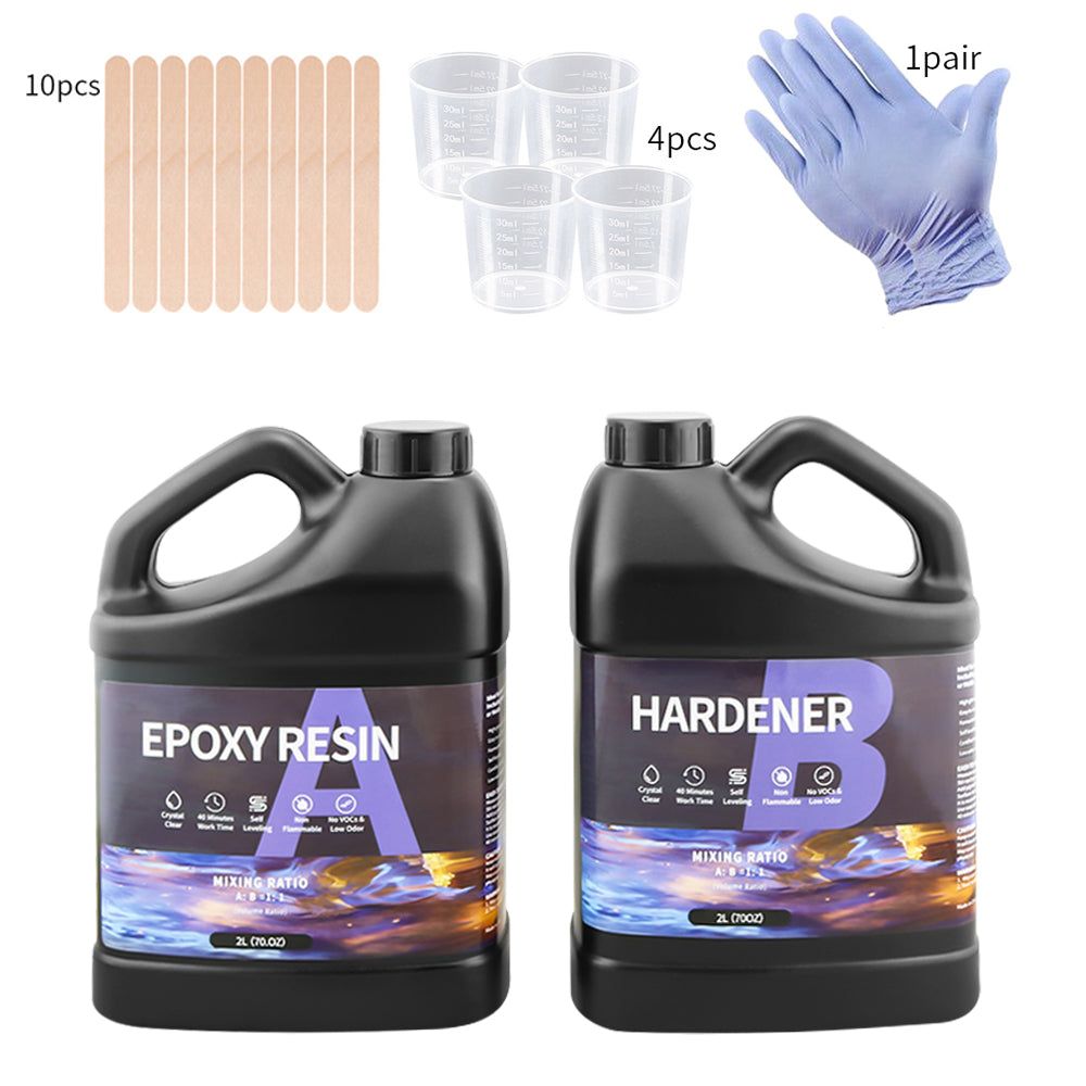 Epoxy Resin 1:1 4 Liter Kit
