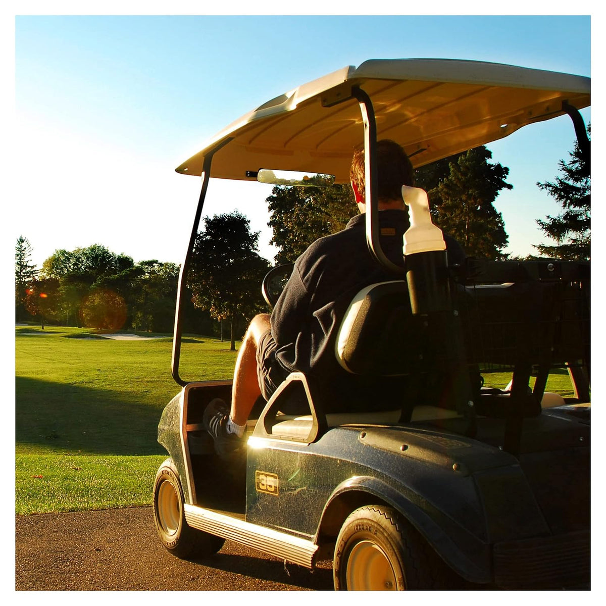 Golf Cart Rear View Mirror For Club Car EZ GO Yamaha And Others
