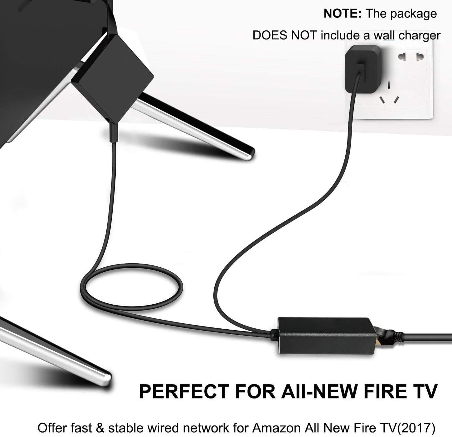 Micro USB to RJ45 Ethernet Adapter
