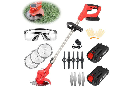 Lawn Mower Cordless Pruning Cutter Weed Wacker Garden Trimmier