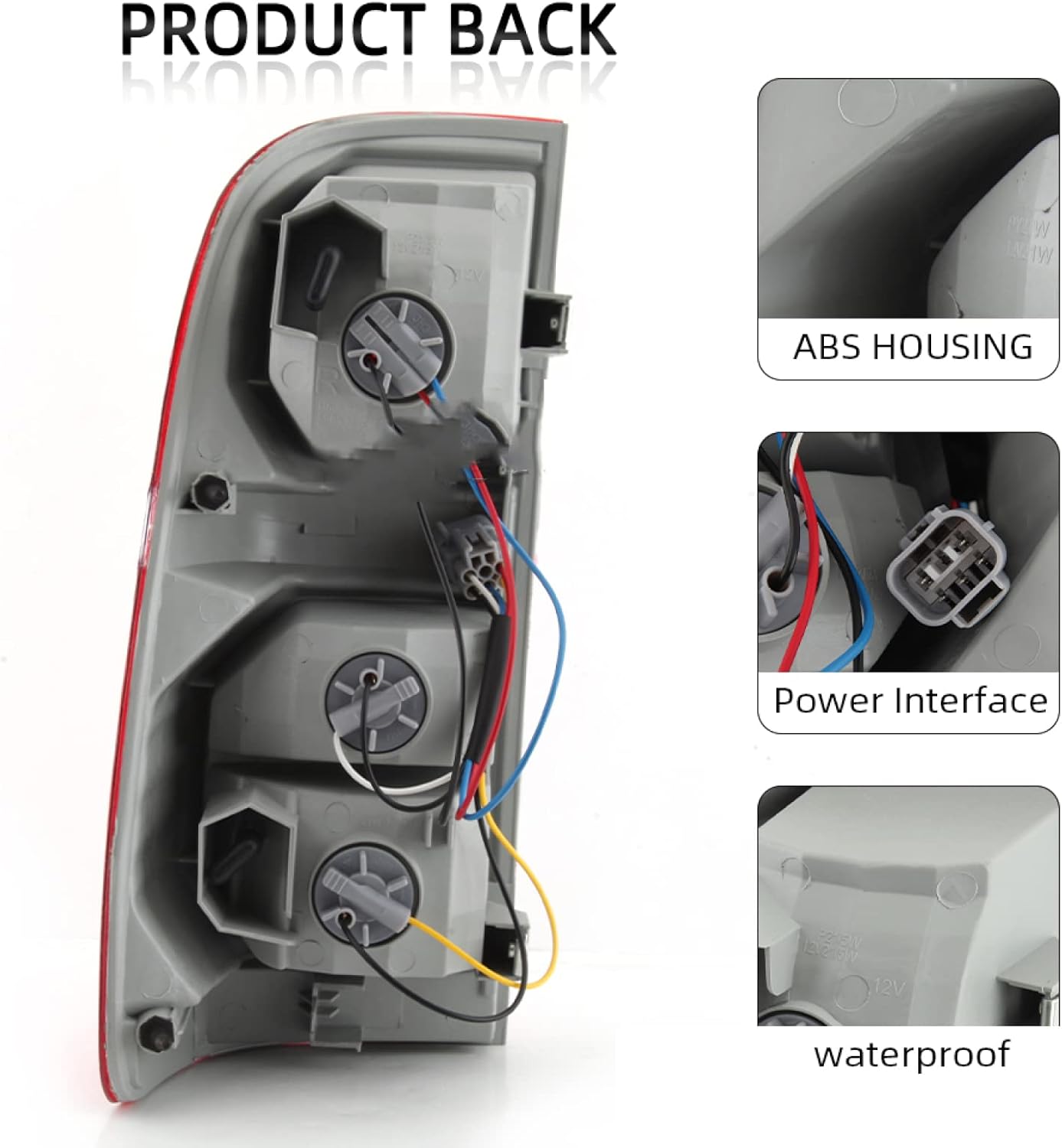 Aftermarket Toyota Hilux Tail Light Pair 2011-2014