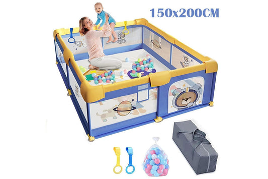 Portable Playpen Fence Gate Wall Fence Barrier