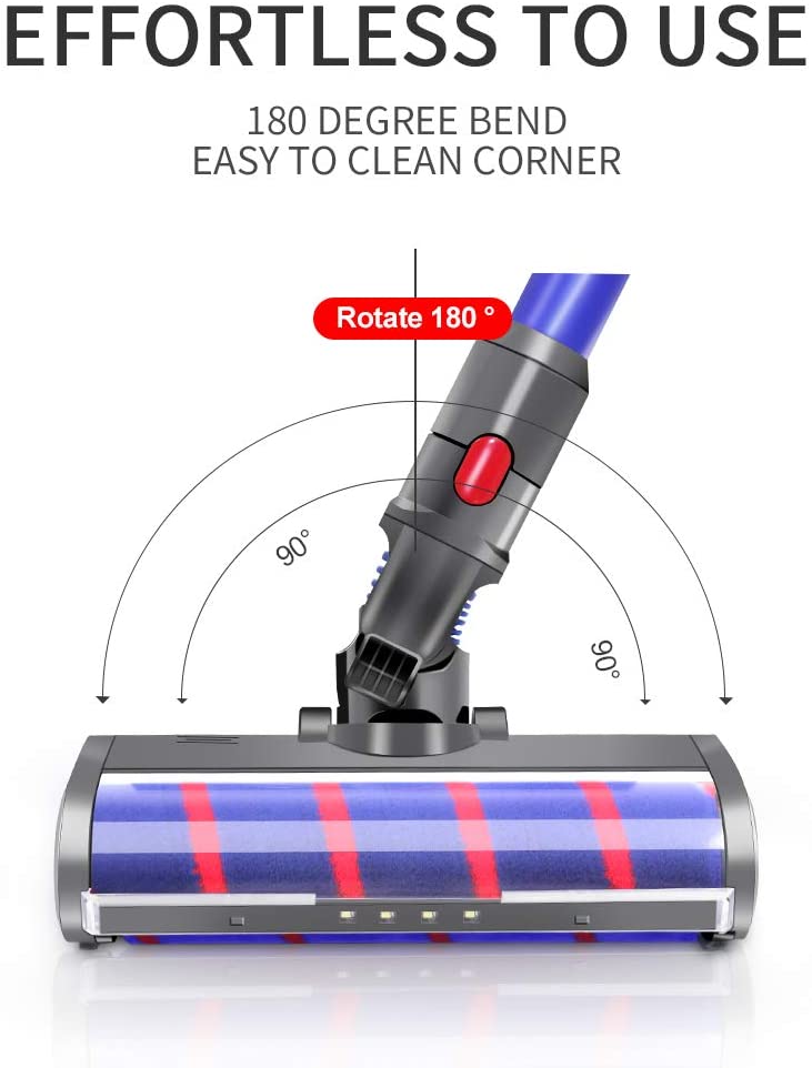 Dysons V7 V8 V10 V11 Vacuum Cleaners Brush Head Replacement