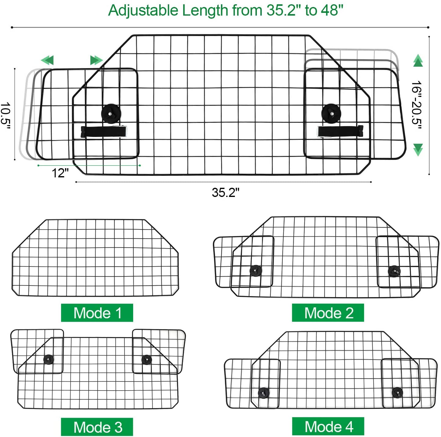 Car Pet Barrier Dog Barrier Fence