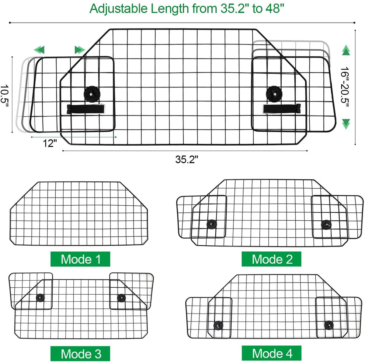 Car Pet Barrier Dog Barrier Fence