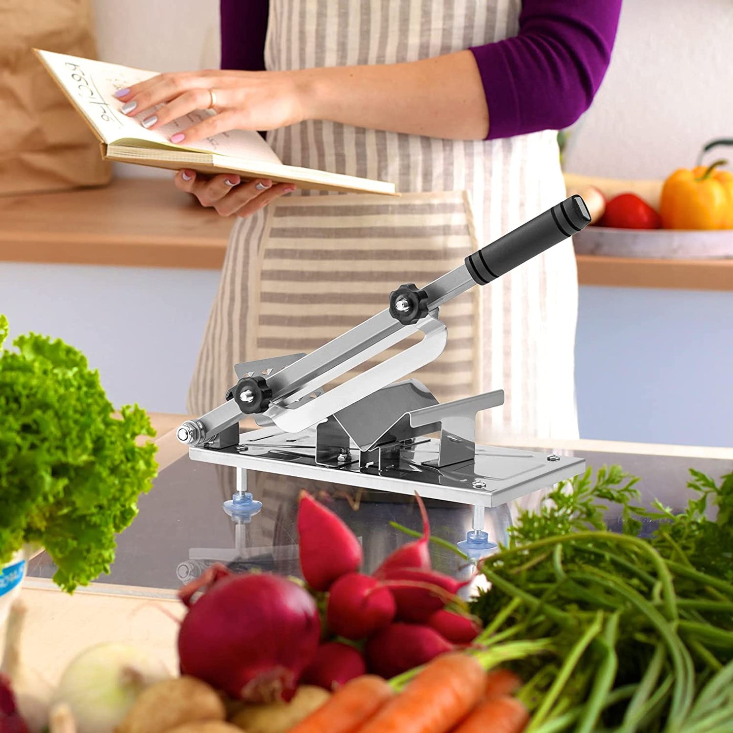 Frozen Meat Slicer Stainless Meat Cutter