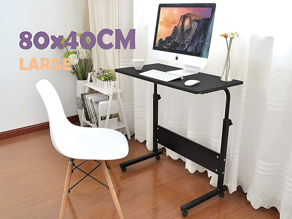 Adjustable Laptop Table Desk Stand with Wheels