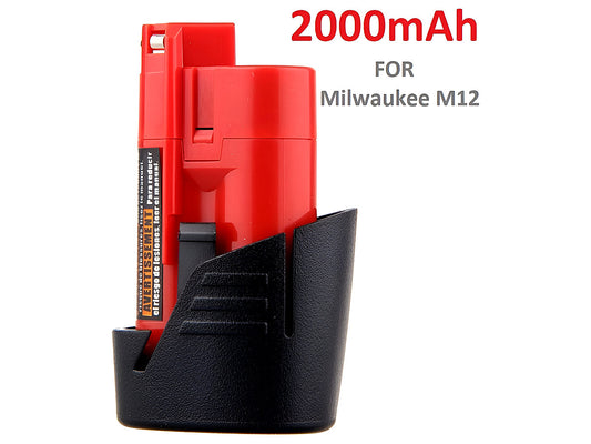 Compatible Replacement Milwaukee M12 12V 2AH Battery Battery