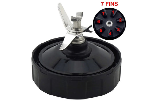 Nutri Ninja Blade 7 Fin Extractor Blade Replacement Compatible