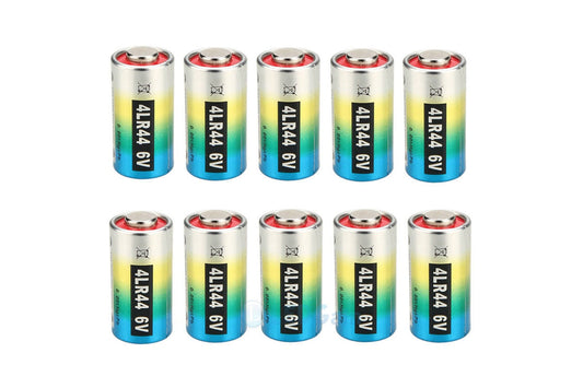 10 x 4LR44 Batteries 6V alkaline battery
