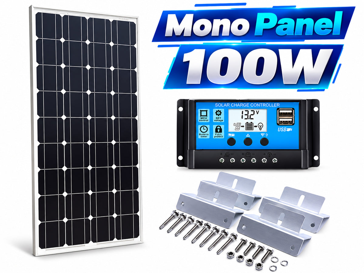 100W Solar Panel Kit