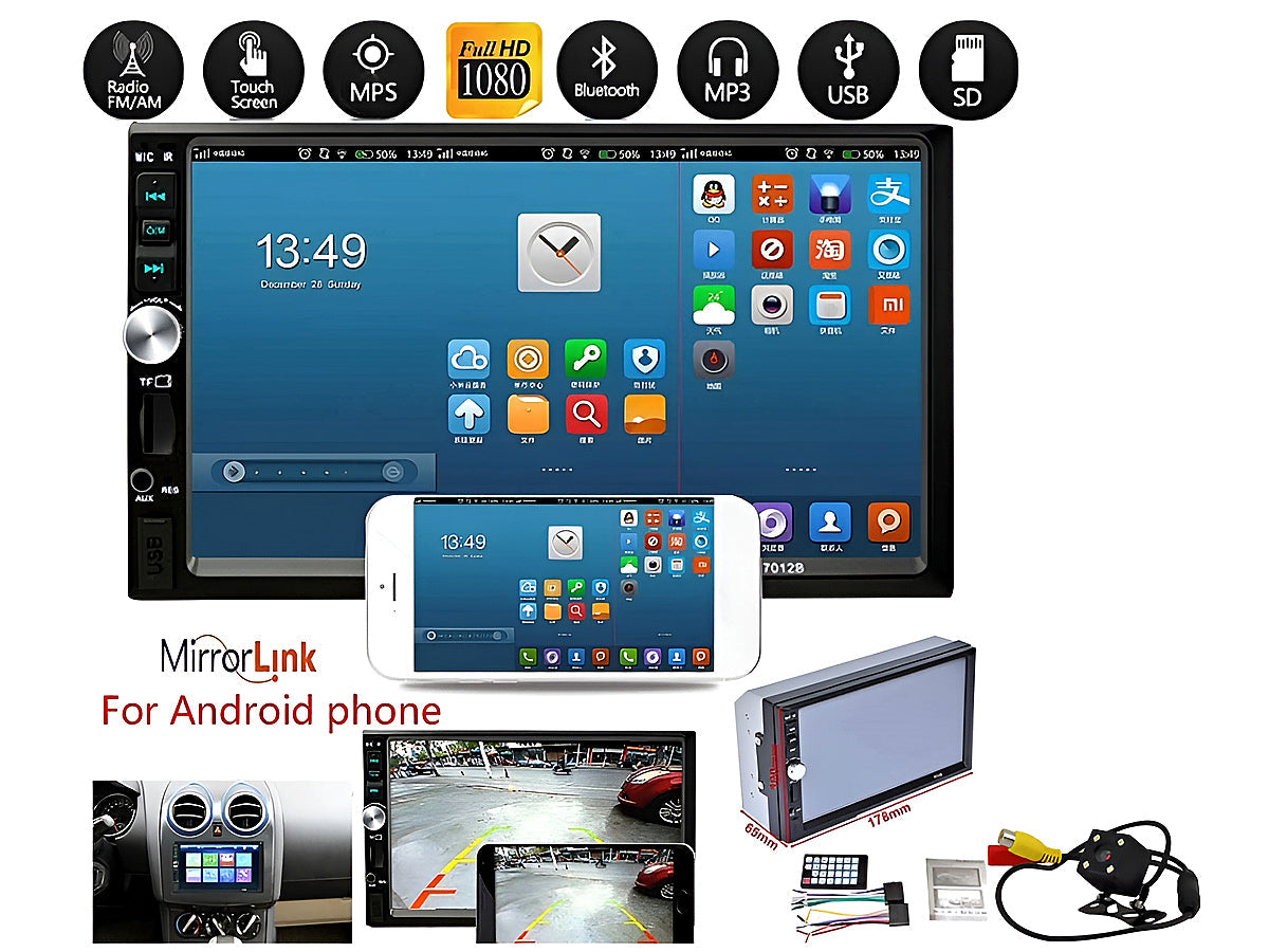Car Stereo With Reverse Camera