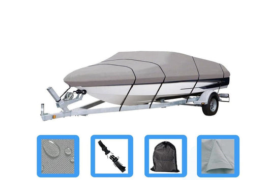 Boat Cover 600D Boat 17-19FT
