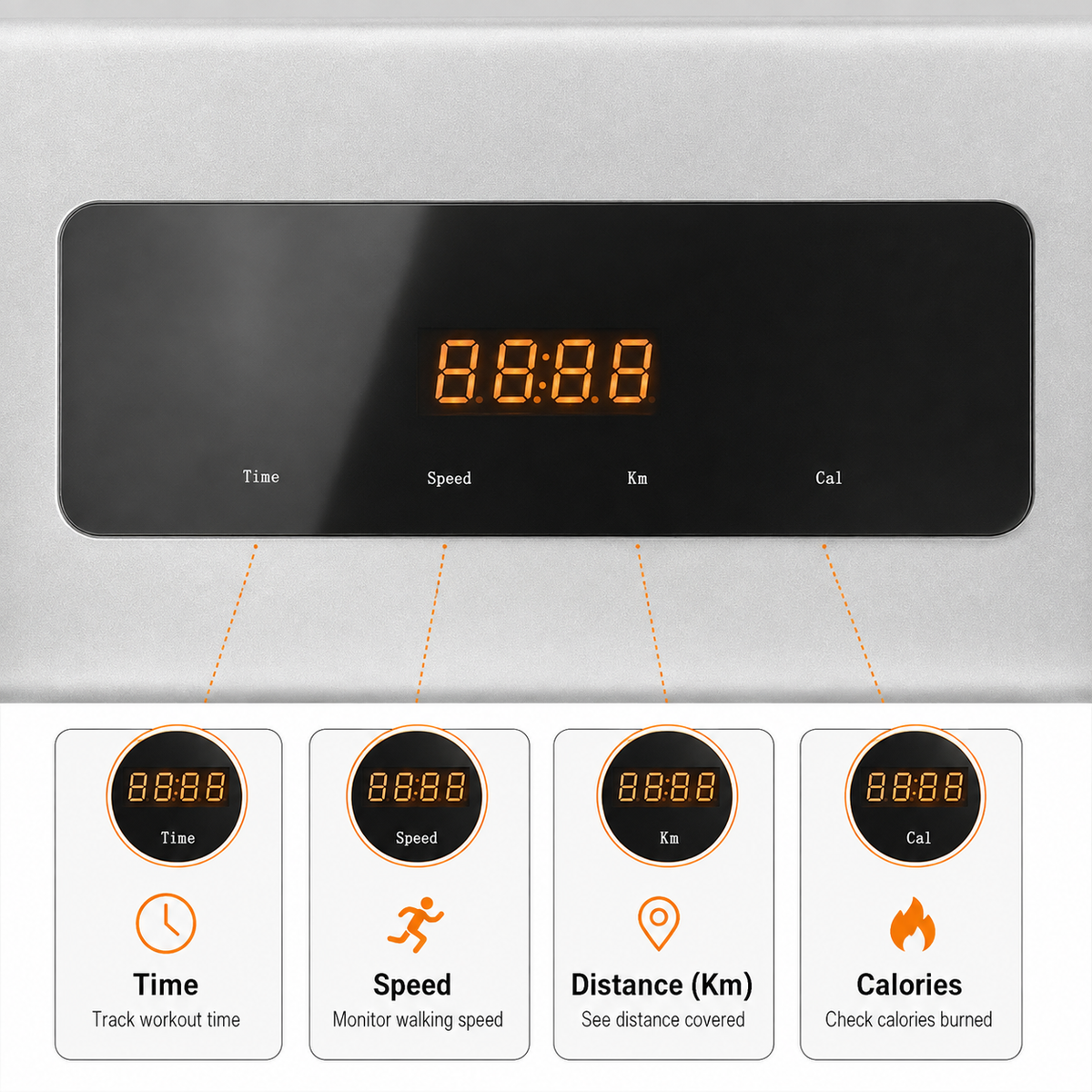 Walking Pad Treadmill Compact Flat