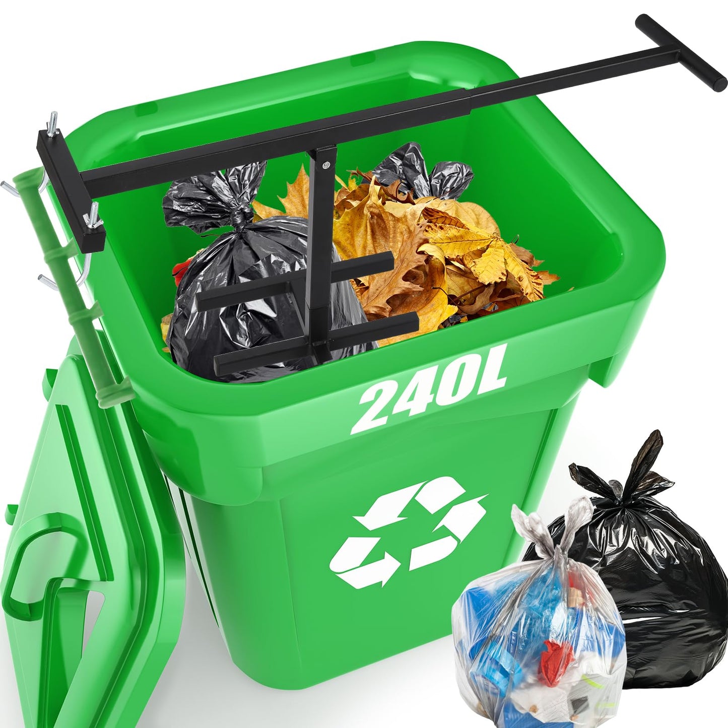 Touchless Manual Bin Compactor