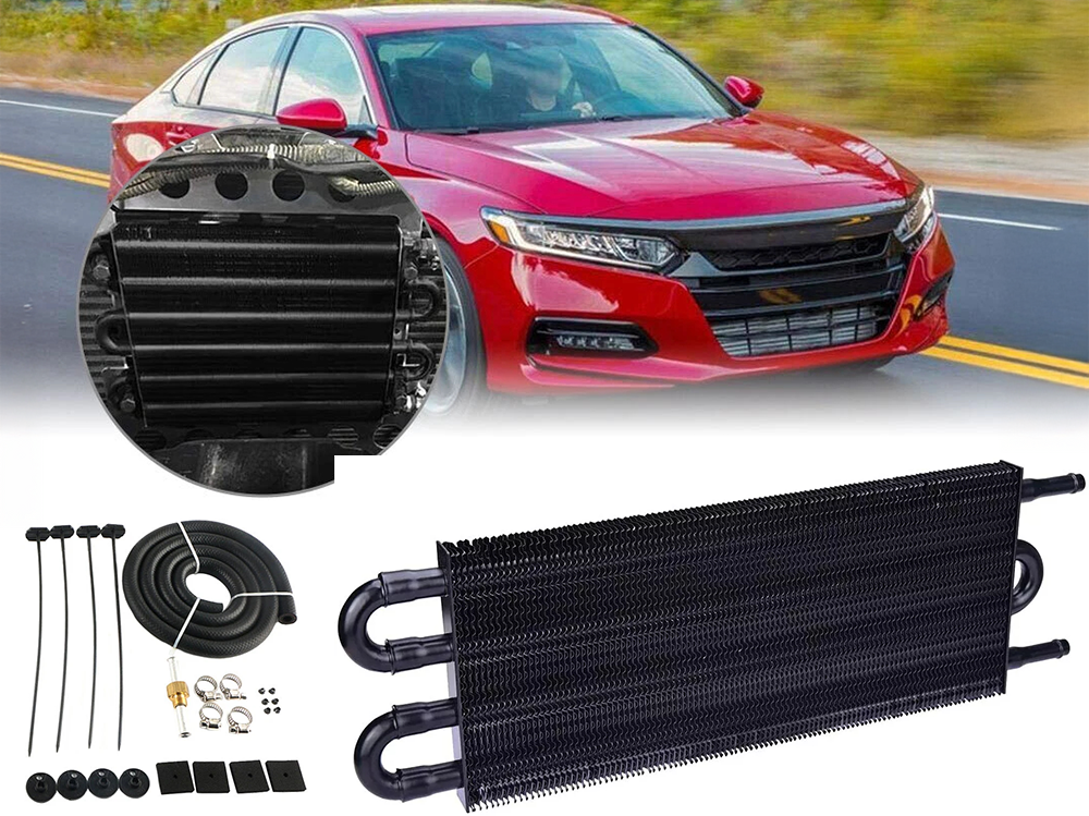 Universal 4 Rows Oil Cooler Transmission Radiator