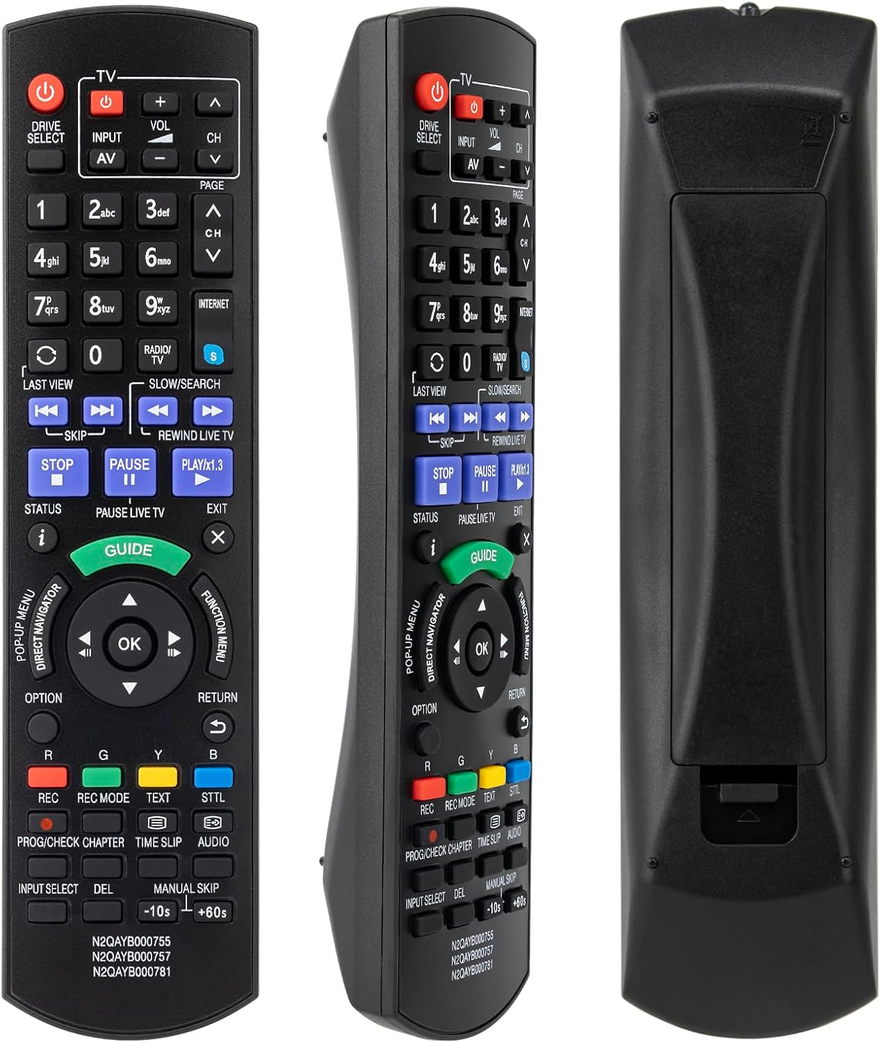 Replacement Remote for Panasonic Blu-ray Disc Players