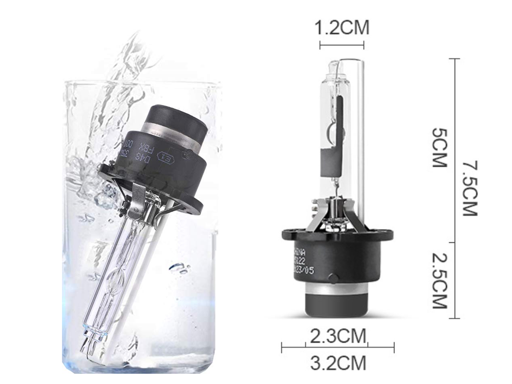 Xenon HID Headlight Bulbs 4300K D2S