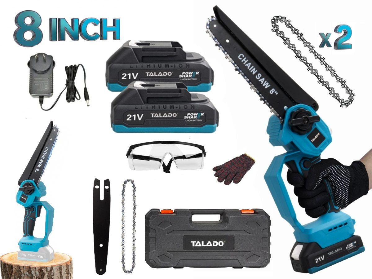 Mini Chain saw Cordless Power Chain Saws 8 Inch