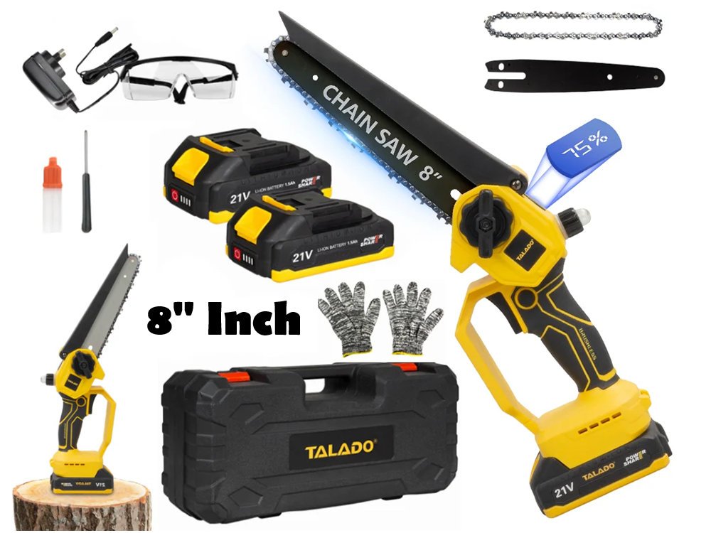 Mini Chain saw Cordless Power Chain Saws 8"