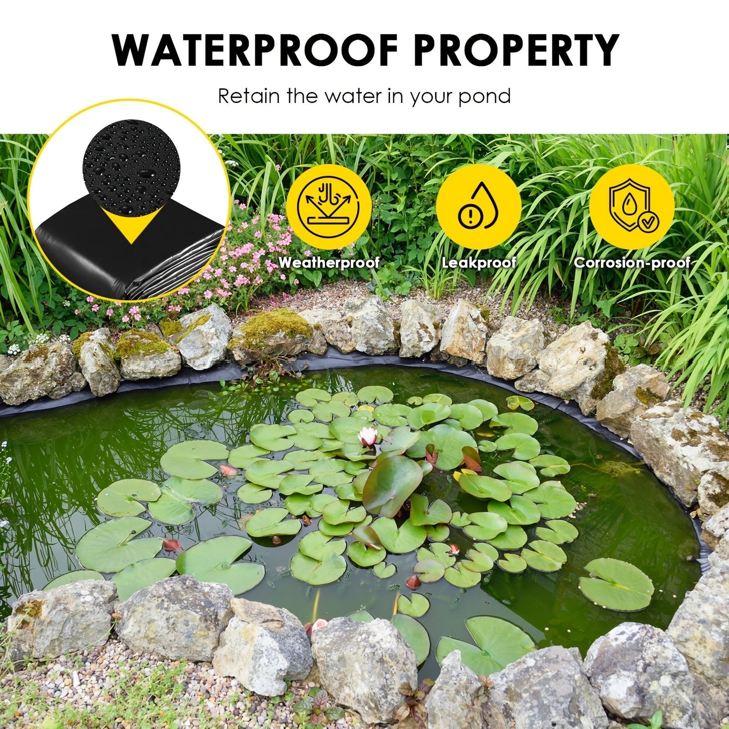 Pond Liner 5x6m 0.5mm