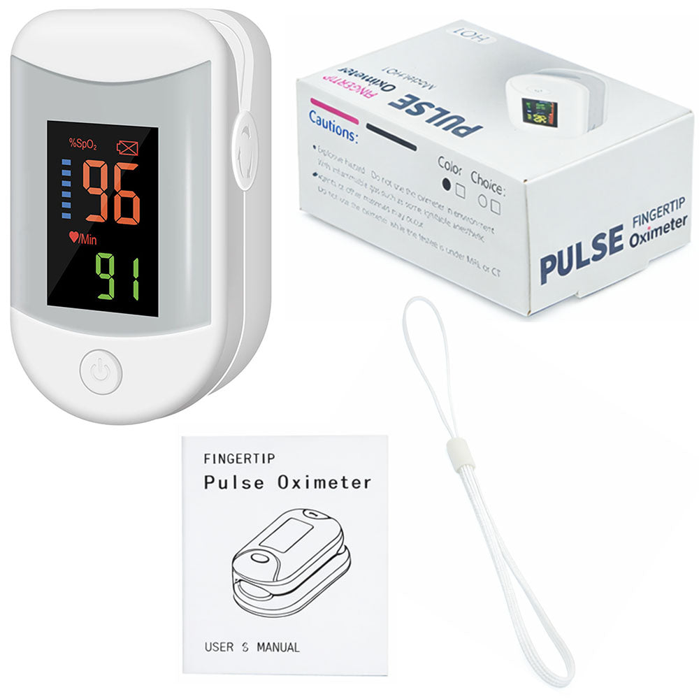 Finger Oximeter With Heart Rate Monitor