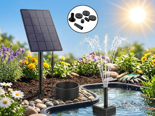 2.5W Solar Fountain Water Pump Kit