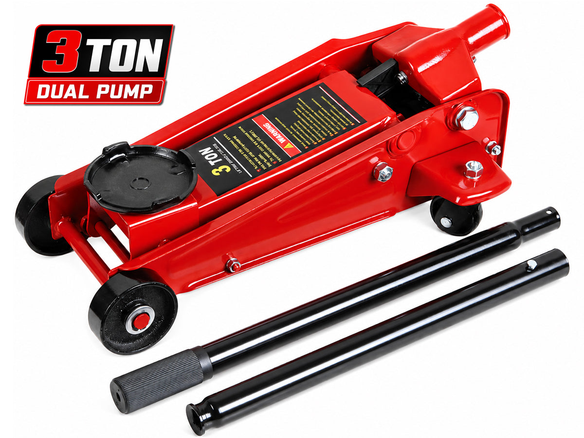 3 Ton Hydraulic Floor Jack Low Profile Car Trolley Jack