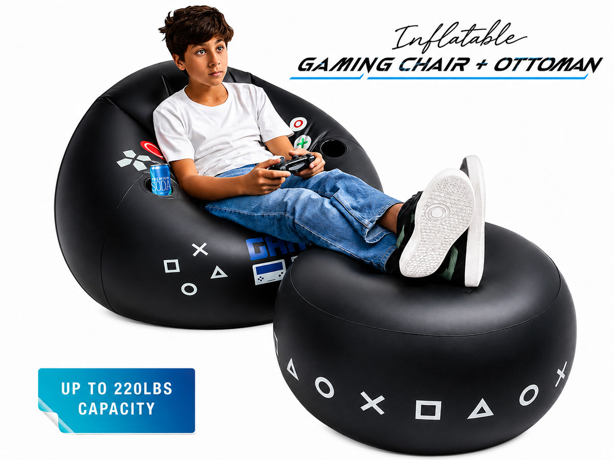 Inflatable Gaming Bean Bag Chair