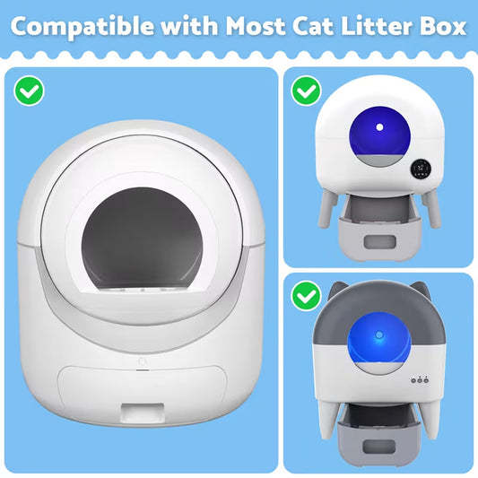 100 Pcs Cat Litter Box Garbage Bags