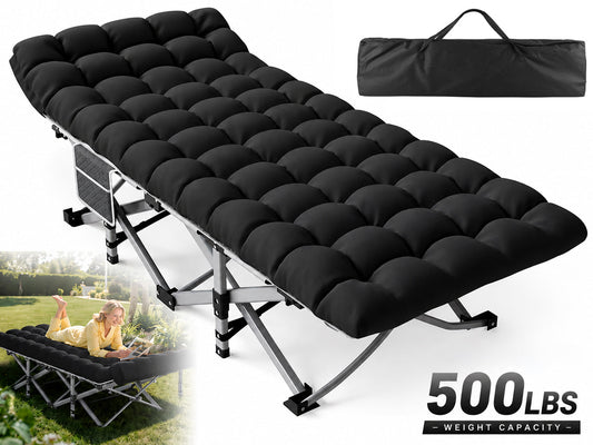 Folding Camping Bed Cots with Mattress