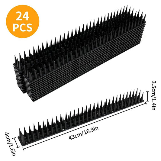 10m Bird Spikes Pest Control Fence 24 PCS