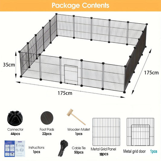 Dog Playpen Pet Playpen Fence 20 Panels